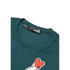 تي شيرت قطن أسود