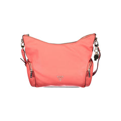 Pink Polyethylene Handbag