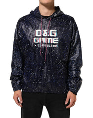 Blue D&amp;G Game Hooded Men's Sweatshirt Sweater