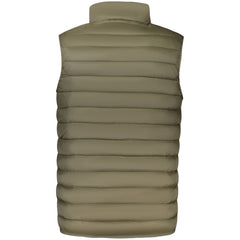 سترة رجالية من البوليستر الأخضر