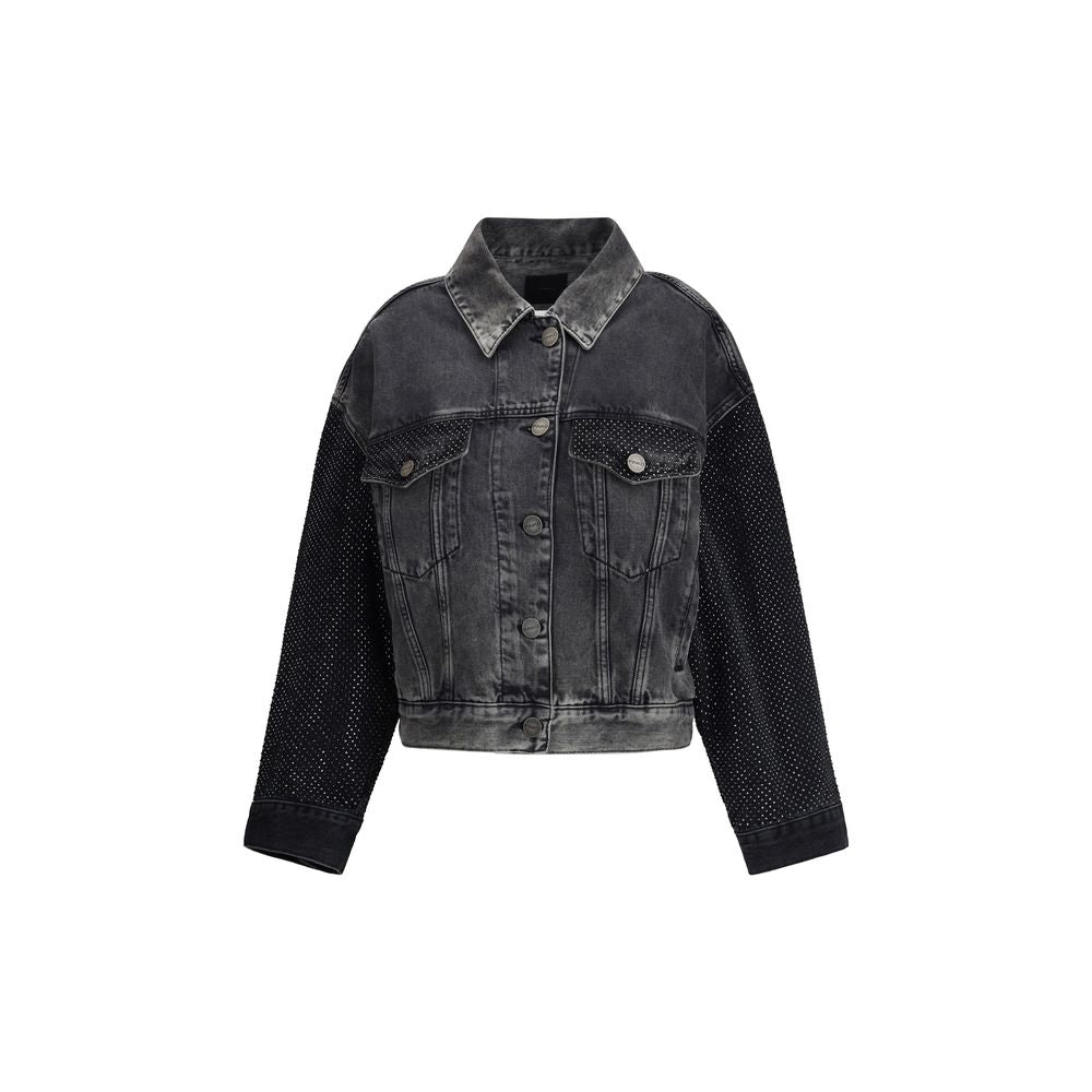 The trucker jacket with mini studs