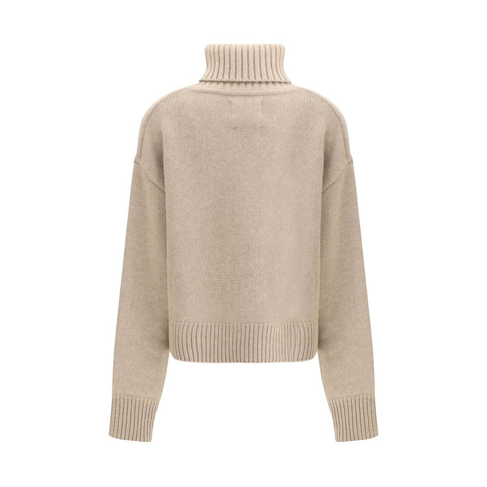 N°434 Crop Extra Turtleneck Sweater in Cashmere