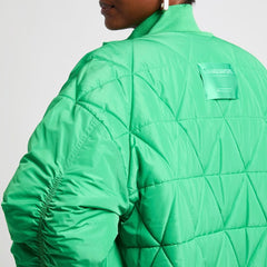 Green Polyester Jackets &amp; Coat