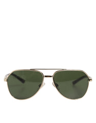 DG2125 Silver Frame Aviator Shades Eyewear Sunglasses