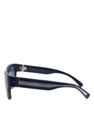 Blue Acetate Frame Polarized Lenses Sunglasses
