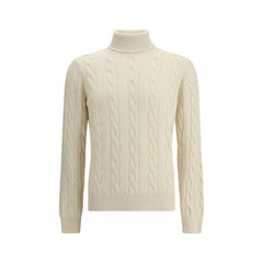 White Cashmere Turtleneck