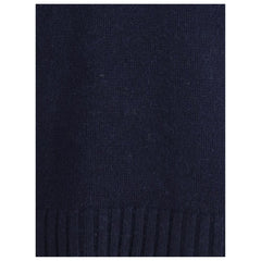 Blue Merino Wool Sweatshirt