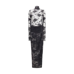 Black Nylon Jumpsuit