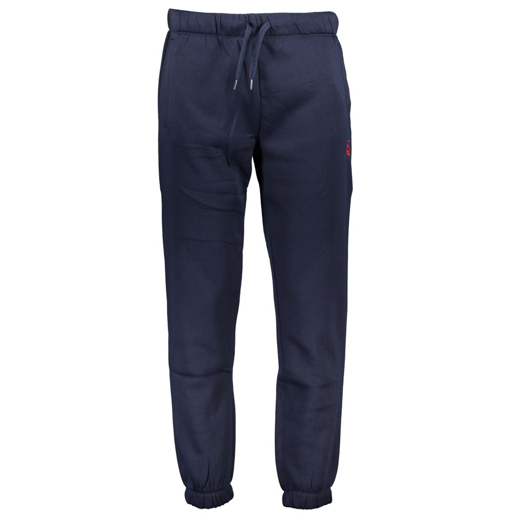Blu Polyester Men's Sweatpant