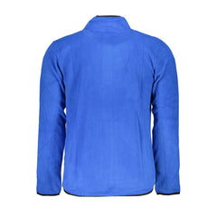 Blue Polyester Sweatshirt
