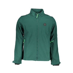Green Polyester Jackets &amp; Coat