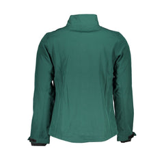 Green Polyester Jackets &amp; Coat