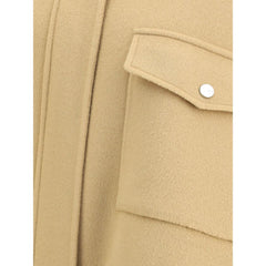 Beige Wool Coat