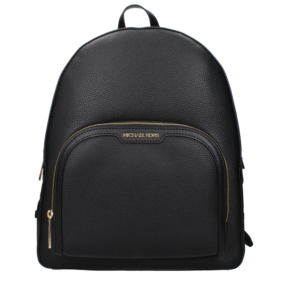 Black Leather Backpack