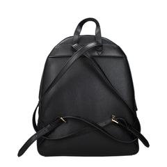 Black Leather Backpack