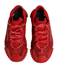 Red Logo Lace Low Top NS1 Sneakers Shoes