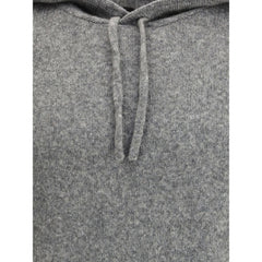 Gray Cashmere Hoodie