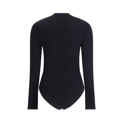 قميص أسود من البولي أميد