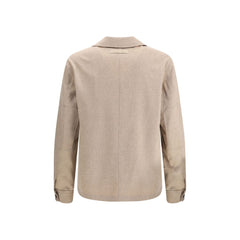 Beige Cotton Coat