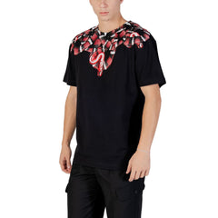 تي شيرت قطن أسود