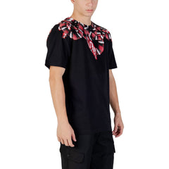 تي شيرت قطن أسود