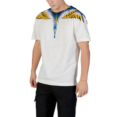 تي شيرت قطن أبيض