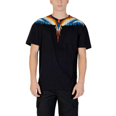 تي شيرت قطن أسود