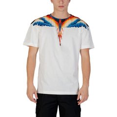 تي شيرت قطن أبيض