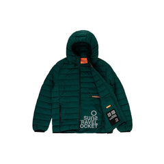 Green Polyester Jackets &amp; Coat
