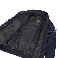 ملابس قطنية زرقاء