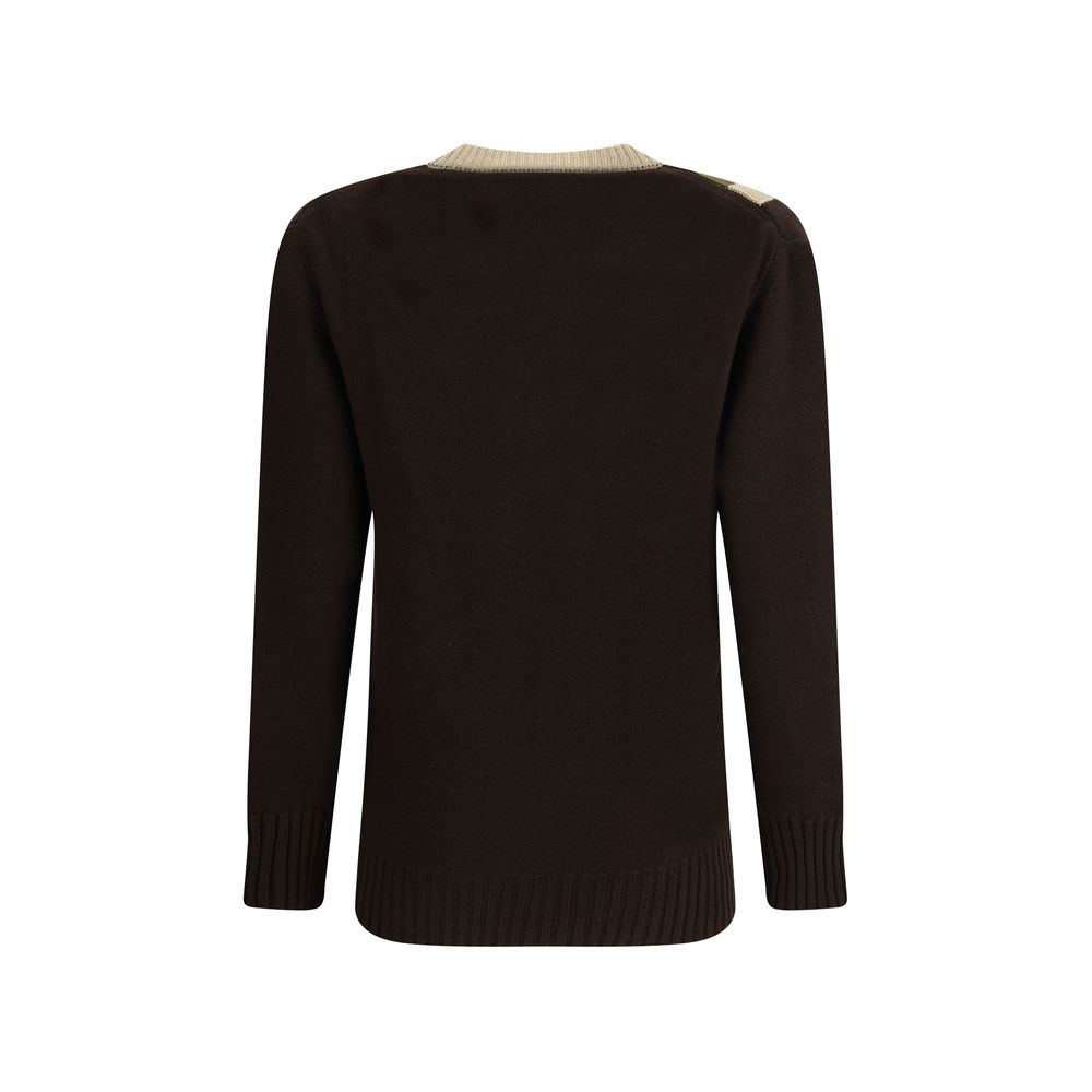 Beige Fleece Wool Sweatshirt