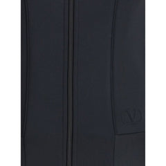 Black Polyester Sweatshirt