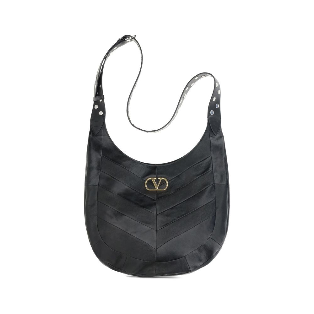 Shoulder bag with a chevron motif