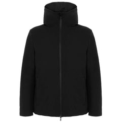Black Polyester Jackets &amp; Coat