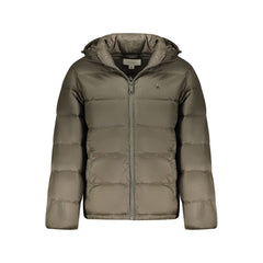 Brown Polyamide Jackets & Coat