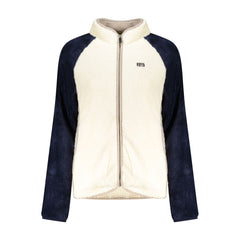 بلوزة نسائية من البوليستر باللون الأبيض