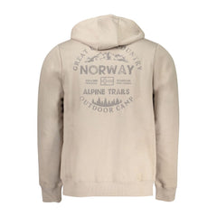 Beige Cotton Sweatshirt
