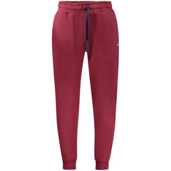Purple Cotton Men's Tracksuit Pants
