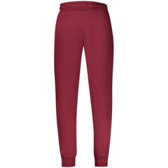 Purple Cotton Men's Tracksuit Pants