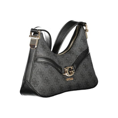 Nero Poliuretano Women Shoulder Bag