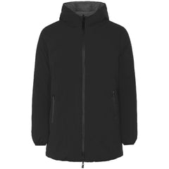 Black Polyester Jackets &amp; Coat