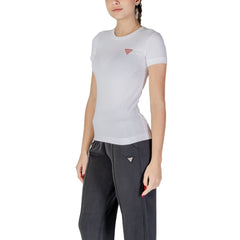 تي شيرت قطن أبيض