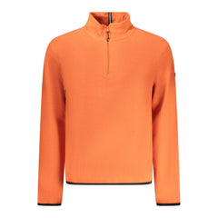 Arancione Polyester Men Sweatshirt