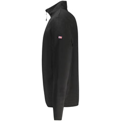 سويت شيرت رجالي من البوليستر الأسود