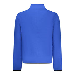 Blue Polyester Men's Sweatshirt
