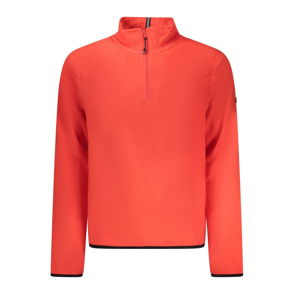 سويت شيرت رجالي من البوليستر الأحمر