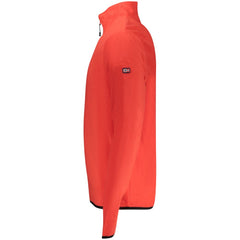 سويت شيرت رجالي من البوليستر الأحمر