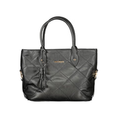 Black PVC Women Handbag