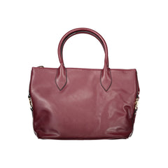 Rosso PVC Women Handbag
