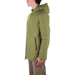 Green Polyester Jackets &amp; Coat